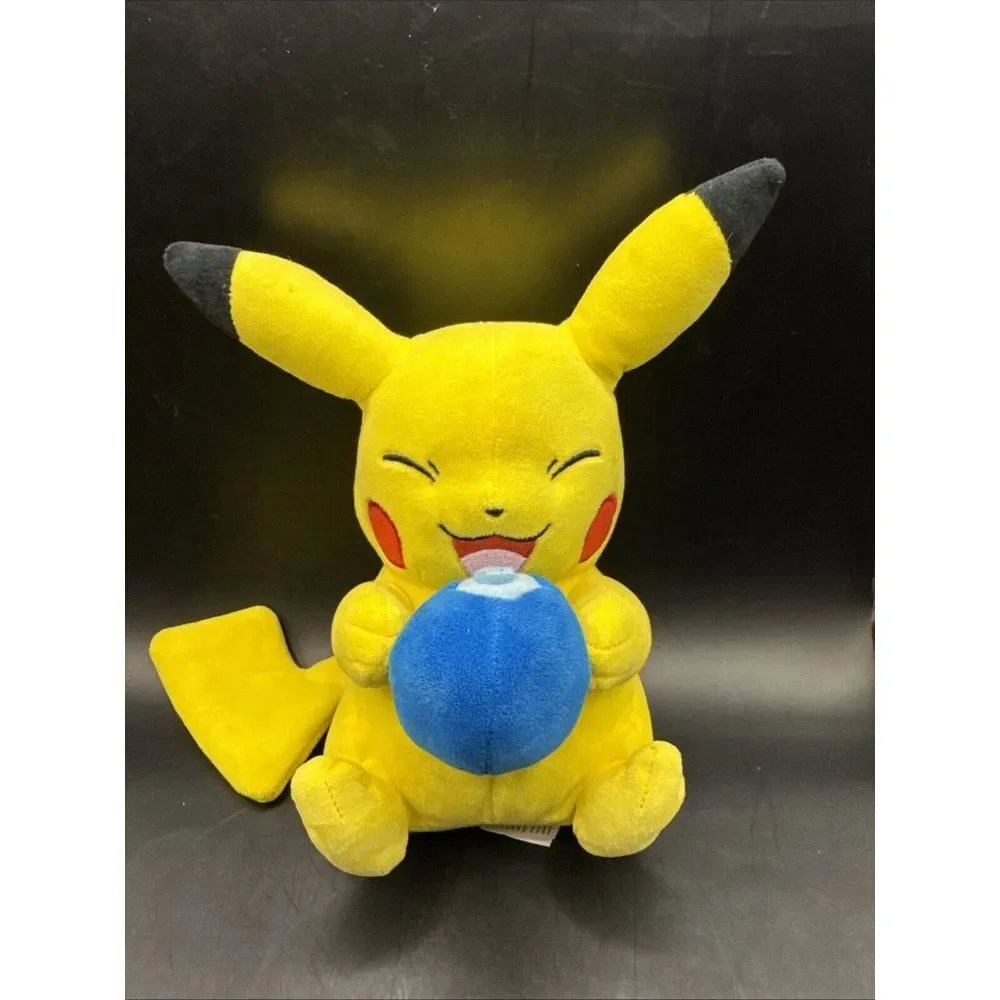 POKEMON Pikachu Plush with Oran Berry- 8'' Stuffed Toy